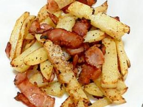 簡単おつまみ ジャガイモベーコン レシピ 作り方 By 香 奈 美 楽天レシピ